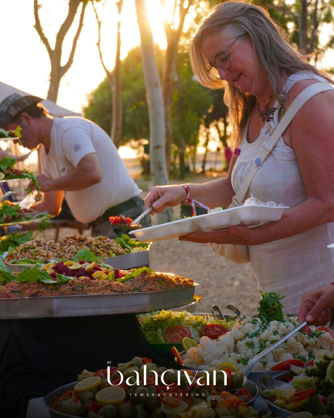 Özel organizasyon catering masası